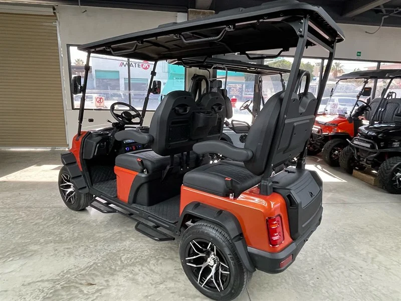 2025 REBEL EV GOLF CART F4 LITHIUM FRONT FACING 4 SEAT - Image 5