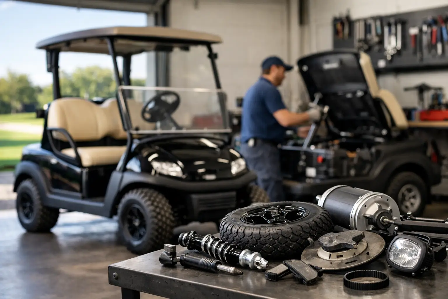 Golf Cart Parts and Service That Keep You Moving
