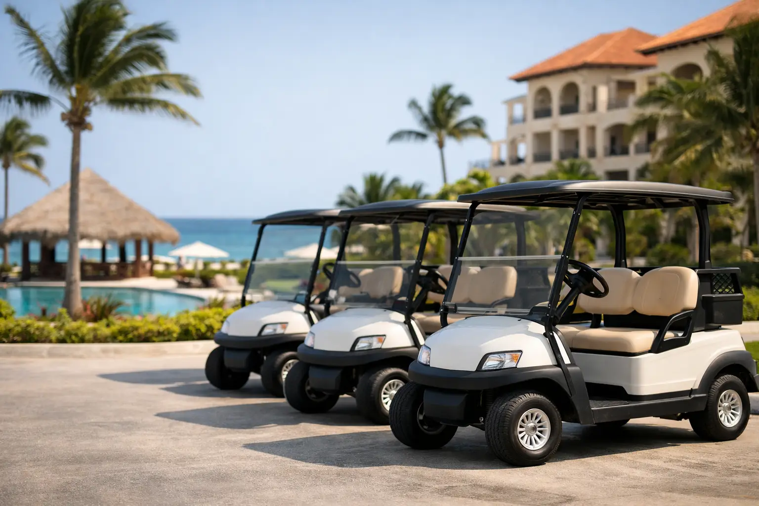 Wholesale Golf Carts Mexico for Resort Fleets