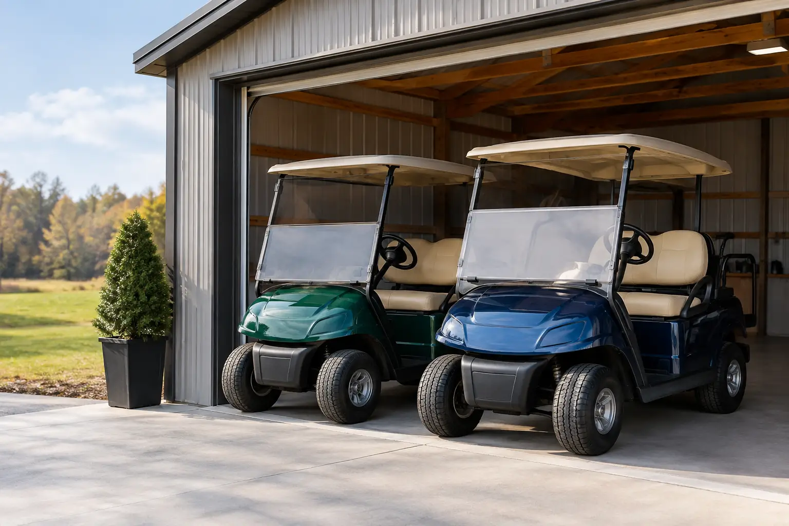 How to Store Seasonal Golf Carts Without Damage